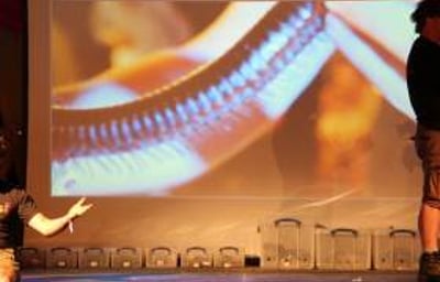 Bugfest on stage Live Children in Need at Carfest