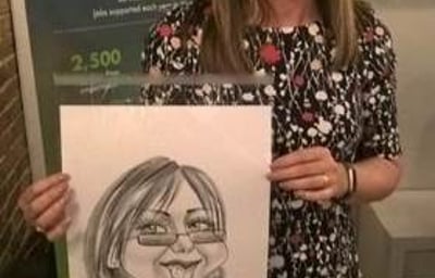 Caricaturist, Corporate party 1