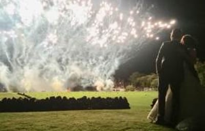Professional Wedding Fireworks
