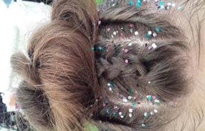 Festival Glitter Hair