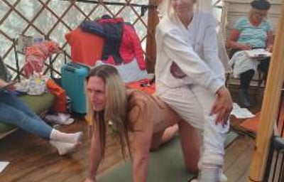 Requested pose - Lady Godiva!