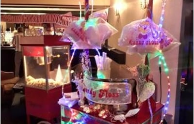 candy floss events, candy floss and popcorn stall