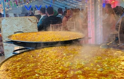 Paella catering mobile for events London