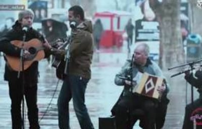 Filming on the Southbank