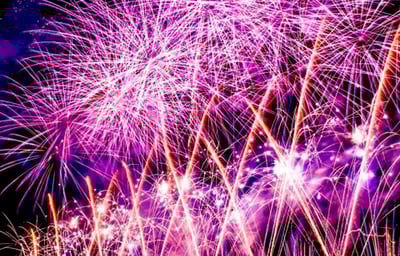 Professional firework artists…