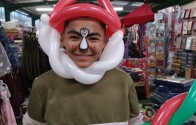 Christmas Balloons at Kirkton Lindsay