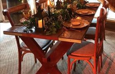 Long Rustic Table - Reclaimed:Vintage Inspired