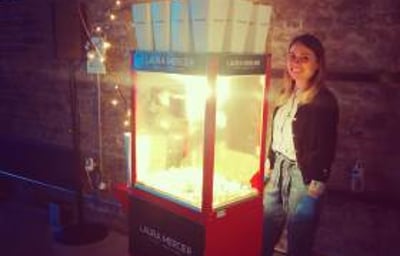 Branded Popcorn Cart Hire