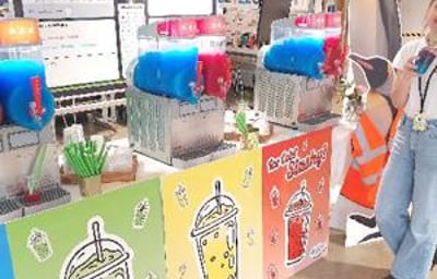 triple slushy machine hire