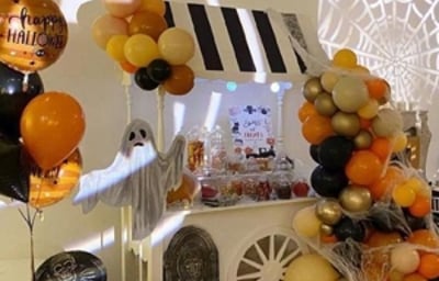 Halloween sweet cart hire