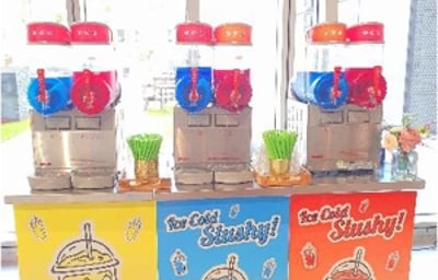 slush machine hire aylin sweets