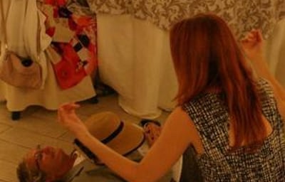 Miss Marple getting the vibe