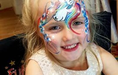 rainbow unicorn wedding Julie 2019