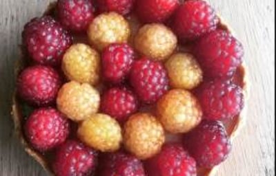 Garden Raspberry tart 2018 