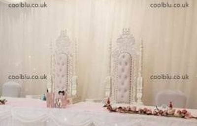 Luxury Starlit Wedding Curtain & Table Skirt sets