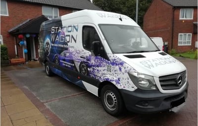 Gaming van in Manchester