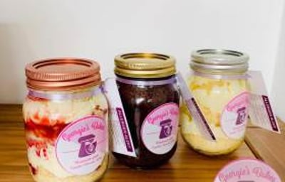 Large Cake Jars