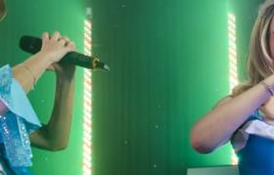 Kiss the Teacher ABBA tribute Agentha & Frida