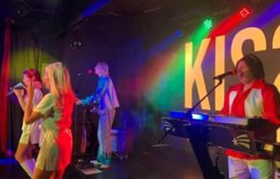 ABBA tribute band Kiss The Teacher