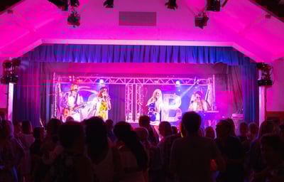 ABBA tribute band Kiss The Teacher