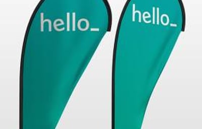 Teardrop Flags - Beach Flags