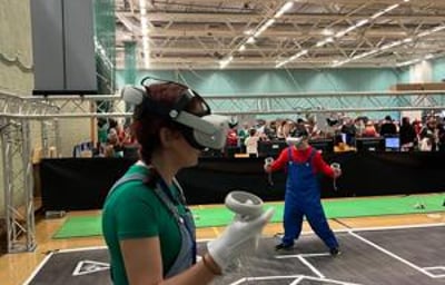 Next Generation Laser Tag Arena with Free Roam VR