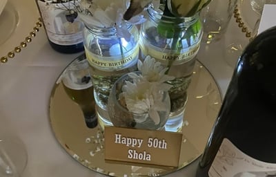 Personalised Centrepieces