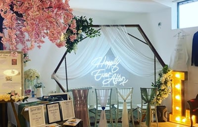 Wedding Fayre Set Up