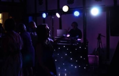 Black Star Cloth & Par Can Lights