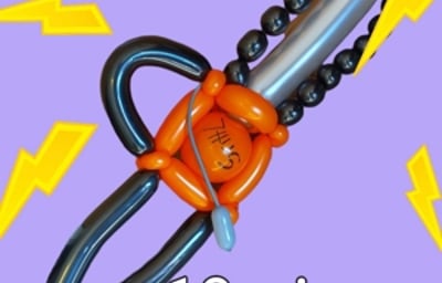 Chainsaw balloon 
