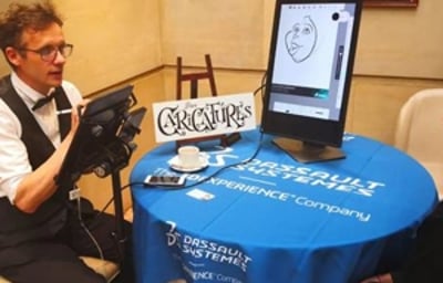 Digital caricature setup Alan Simpson1