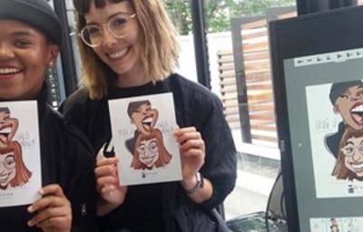 Alan Simpson computer caricature England