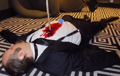 Death by billiard cue