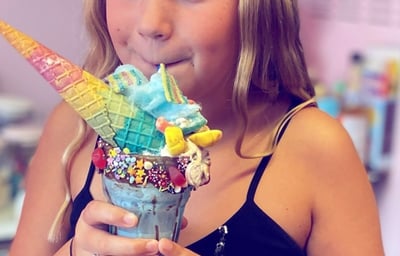 Le Keux Leamington kids ice cream party 4