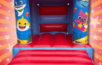baby shark bouncy castle