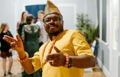 Joe in action in Sheffield