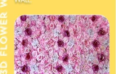 Flower Wall Backdrop
