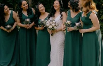 Bride with Bridesmaids