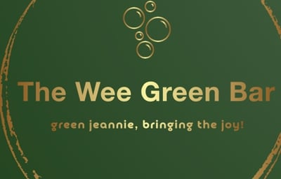 Logo for Jeannie idea with bubbles 