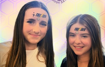 Thunder Netball Airbrush