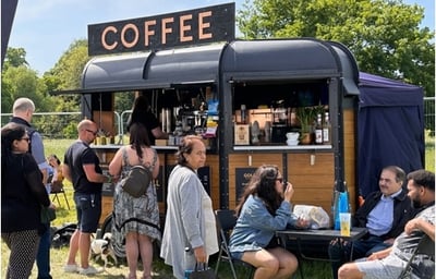 Horse box coffee