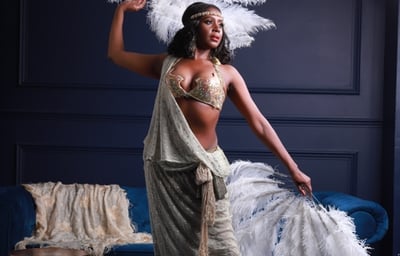 Vintage bellydance act