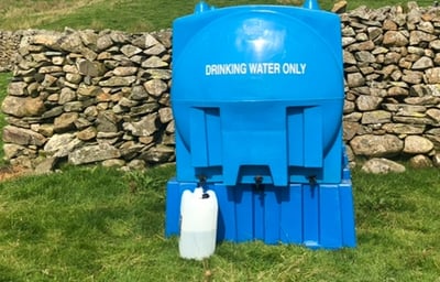 2000 litre static tank pic