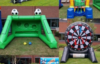 Giant inflatable games package