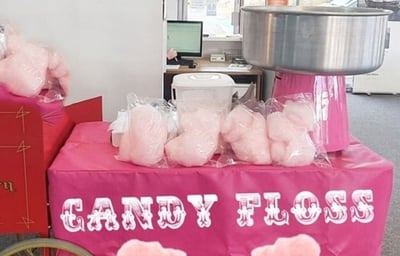 Candy floss machine hire