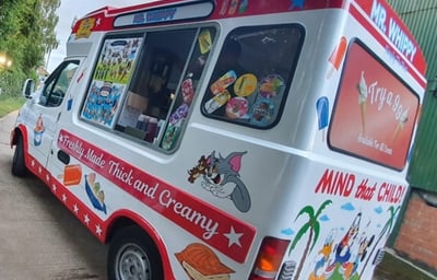 Ice cream van hire