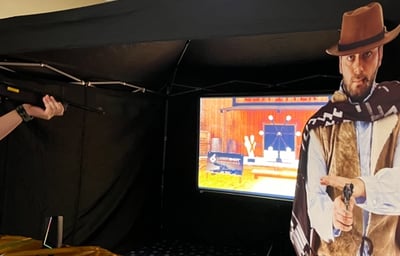 Laser Shooting Gallery