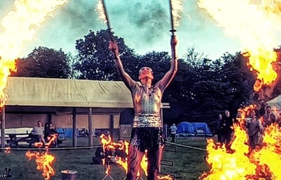 Captivating grand fanale