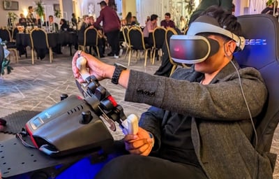 Virtual Reality F1 Driving Simulators 