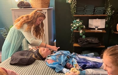 Princess pamper party 